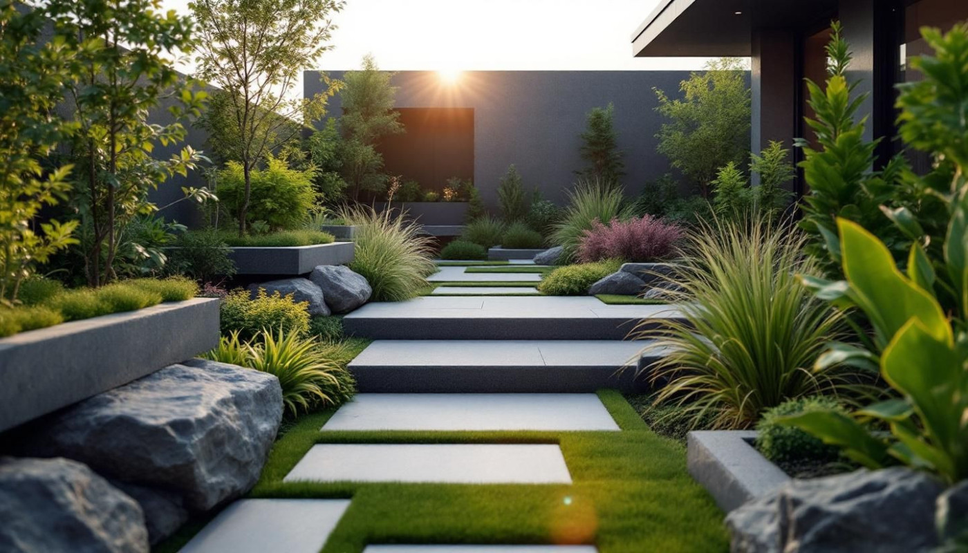 Guide pratique pour l'aménagement d'un jardin contemporain